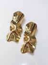 Gold Plated Brass Earrings