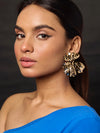 Gold Plated Brass Earrings