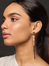Gold Plated Brass Earrings