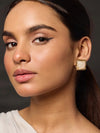 Gold Plated Brass Earrings