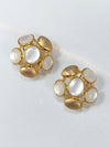 Gold Plated Brass Earrings