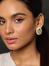 Gold Plated Brass Earrings