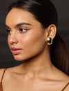 Gold Plated Brass Earrings
